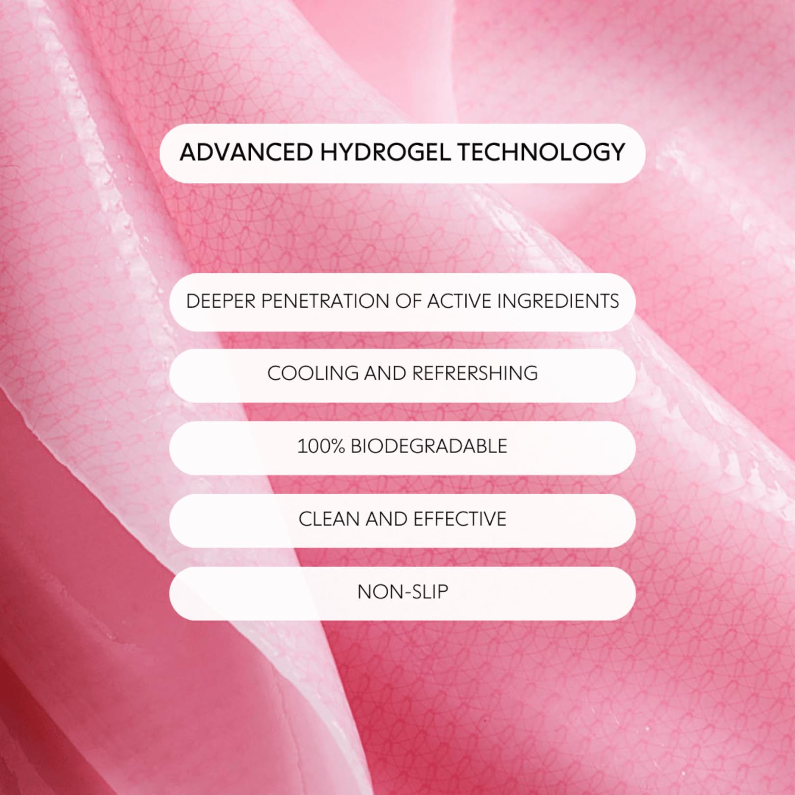 LOOPS Double Take hydrogel mask provides a 10-minute treatment to fit into busy days.