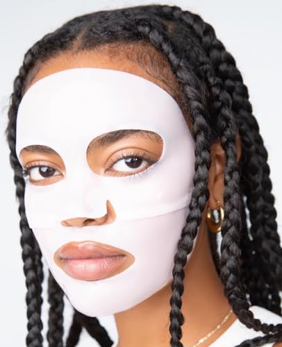 LOOPS Double Take hydrogel mask suitable for all skin types delivers gentle hydration.