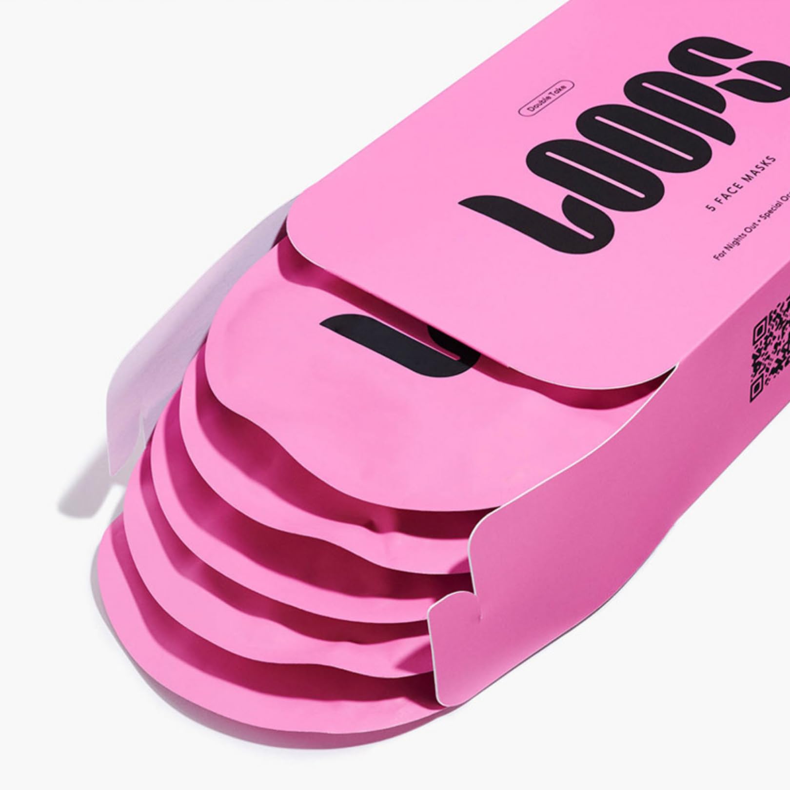 LOOPS Double Take hydrogel mask gift-ready packaging makes a thoughtful stocking stuffer.