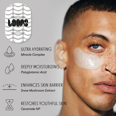 LOOPS Eyes Revival Pack Collection shows all three hydrogel eye masks.