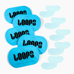 LOOPS Hyper Smooth Eye Mask two-pieces design fits different face shapes for comfort