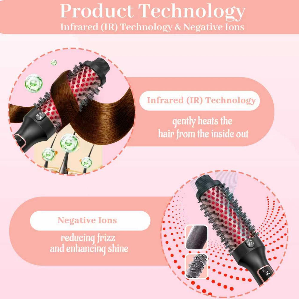 Lopeie dual-voltage hair styling device ready for travel worldwide.