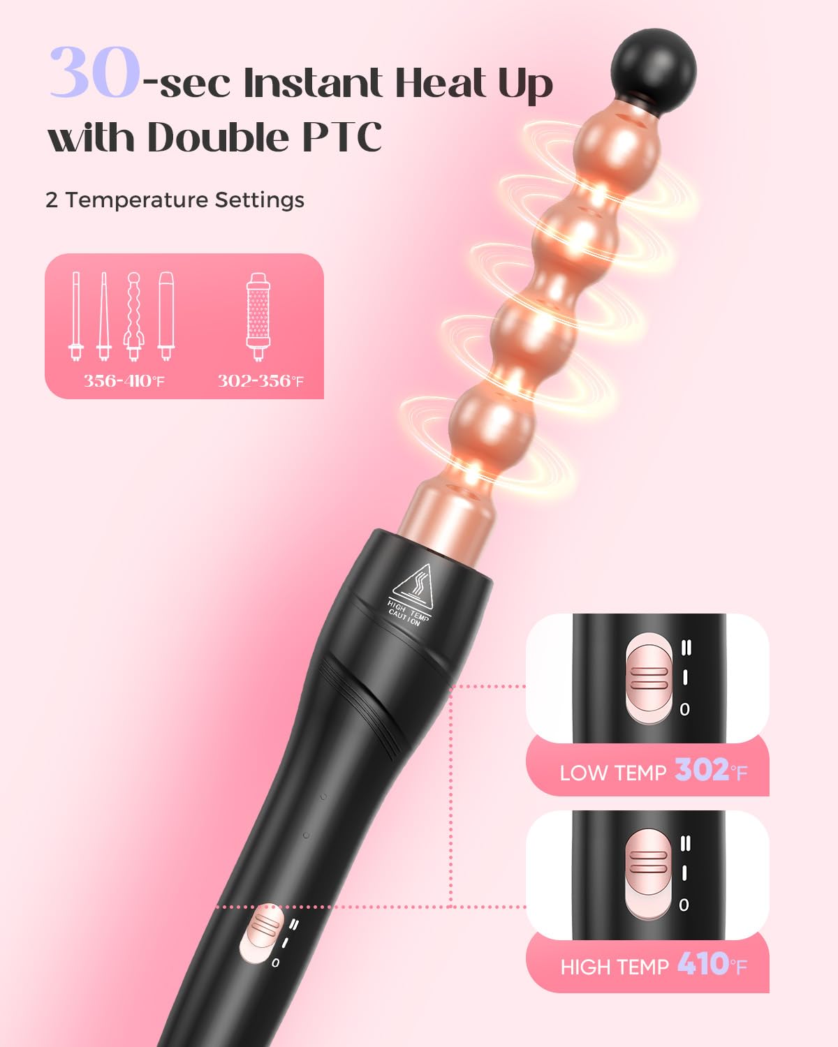 Lopeie dual voltage design allows worldwide use during travel.