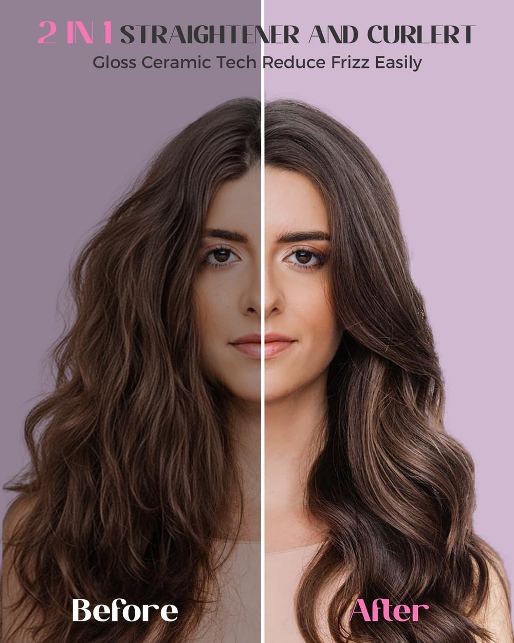 Lopeie glide-bristles in action demonstrate snag-free styling and smooth detangling.