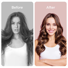 Lopeie negative ionic technology reduces frizz for shinier, calmer hair.