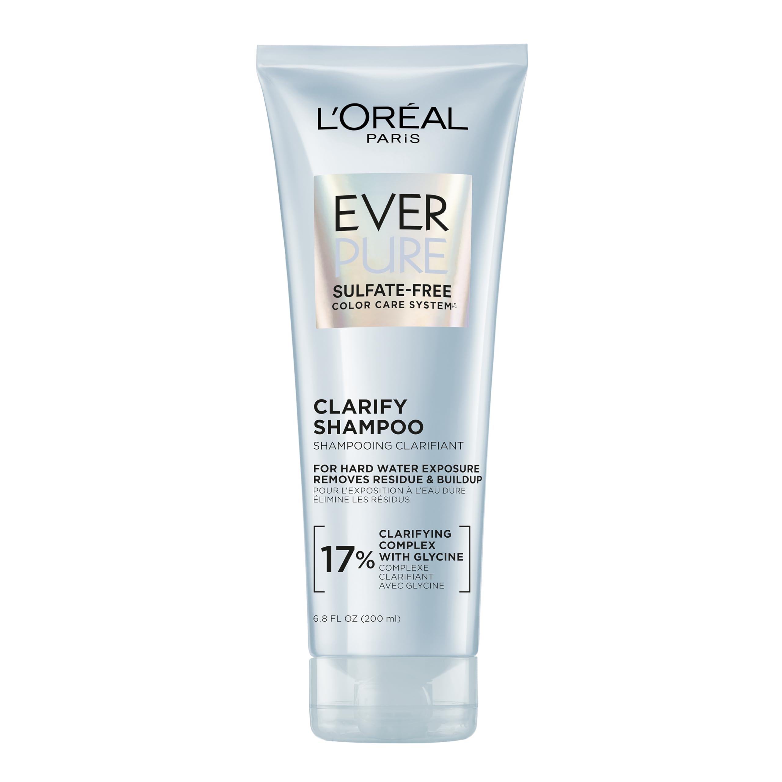 L'Oreal Paris EverPure front packaging showing product and benefits