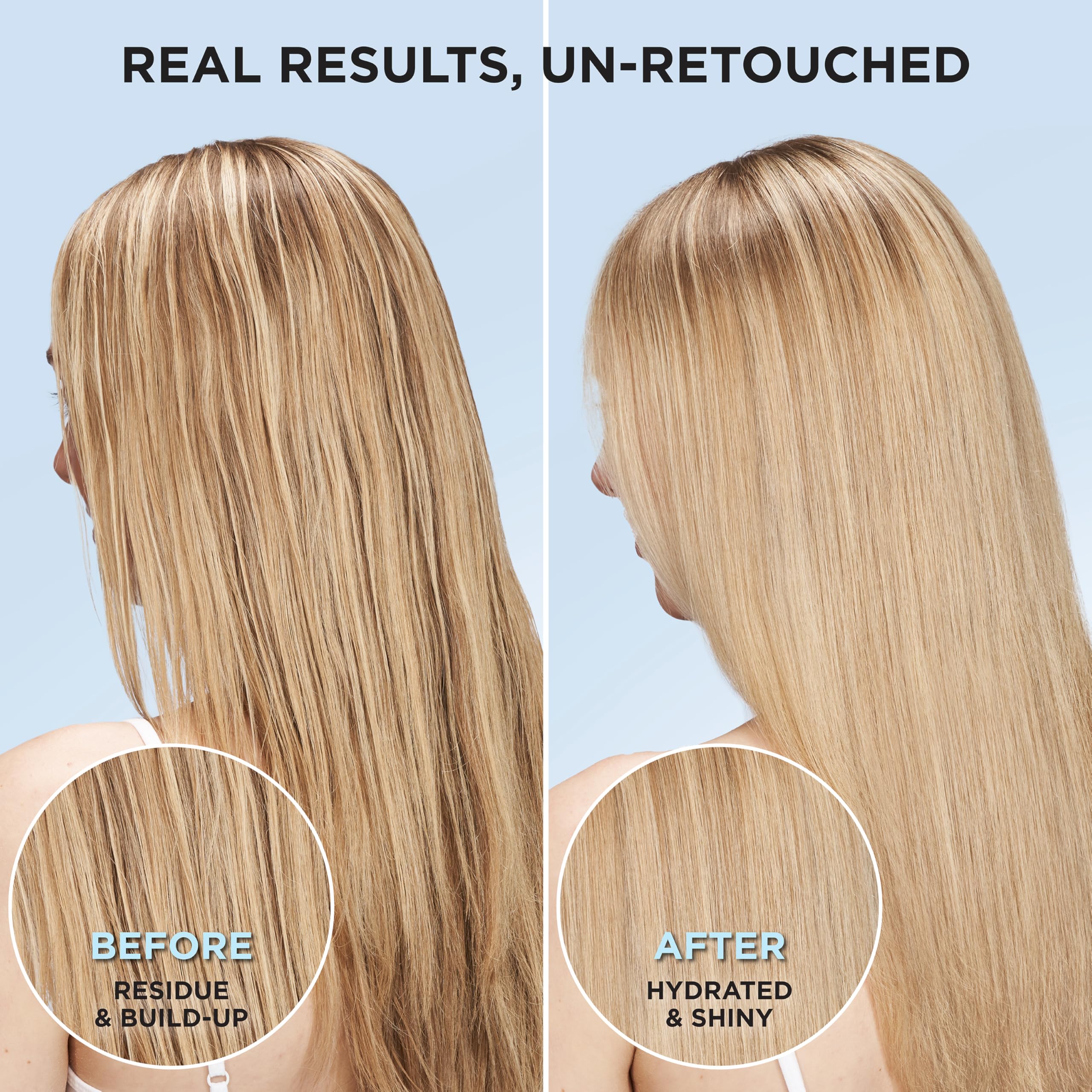 L'Oreal Paris EverPure creating rich lather to remove buildup