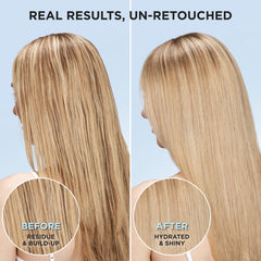 L'Oreal Paris EverPure creating rich lather to remove buildup