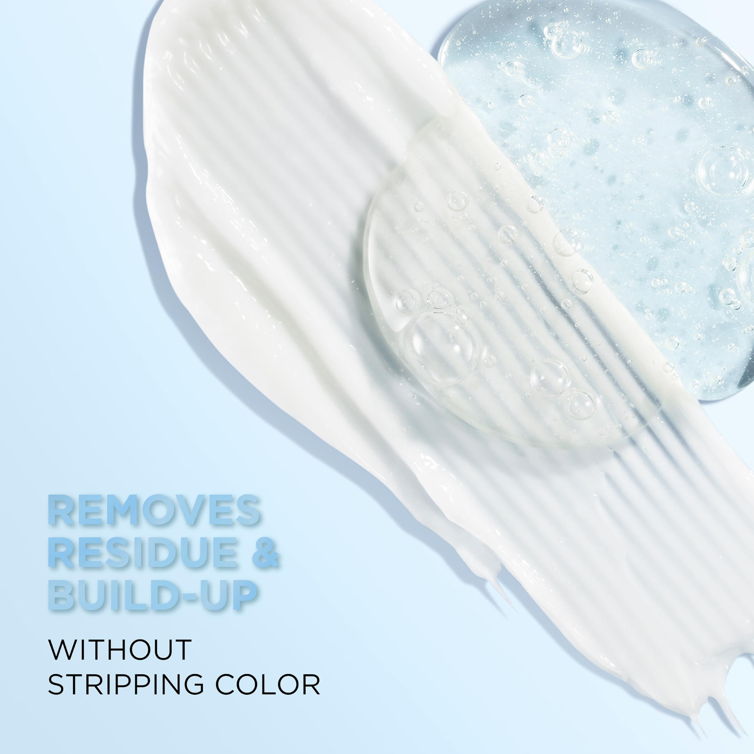 L'Oreal Paris EverPure shampoo in shower demonstrating use
