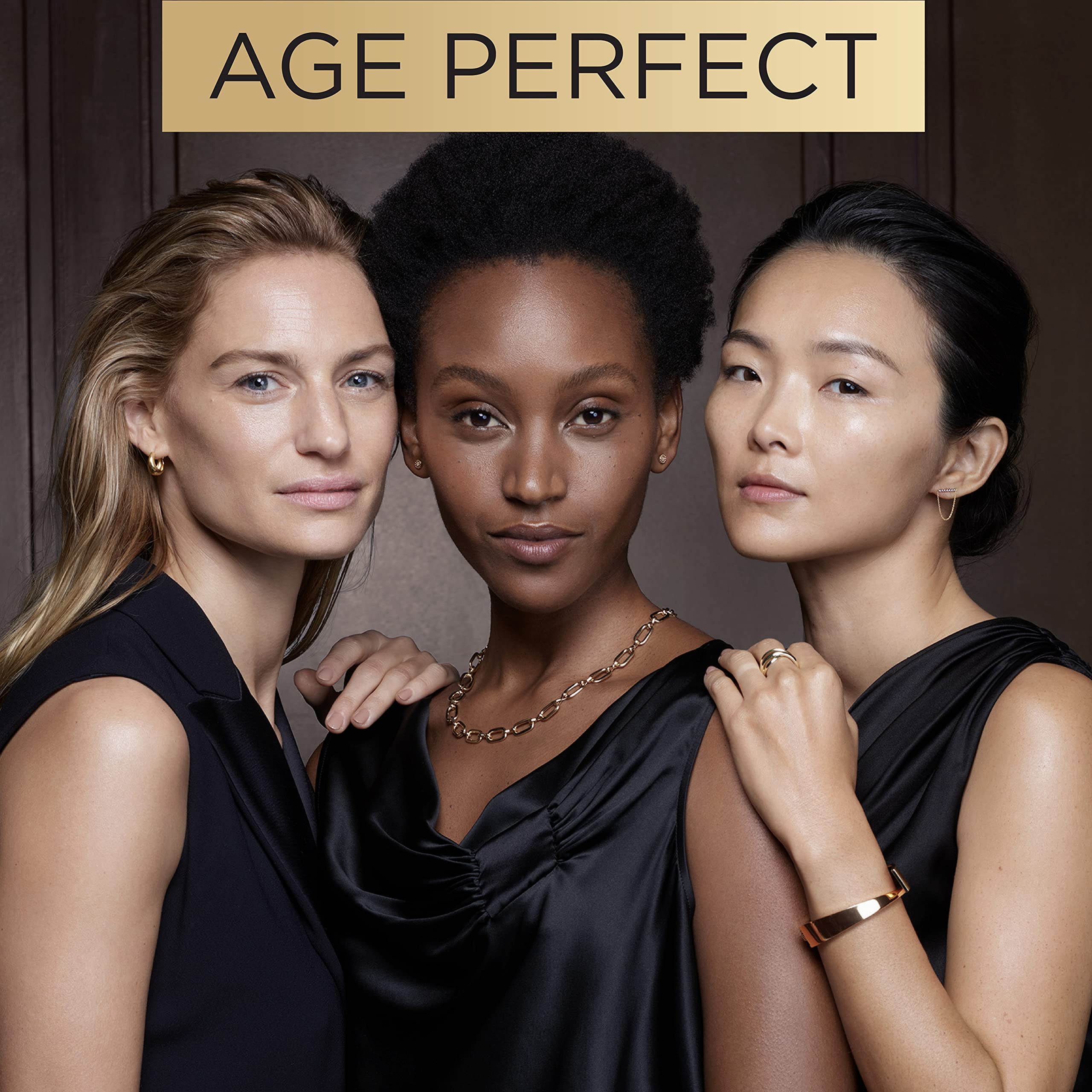 L'Oreal Paris Age Perfect Vitamin E detail highlights antioxidant nourishment.