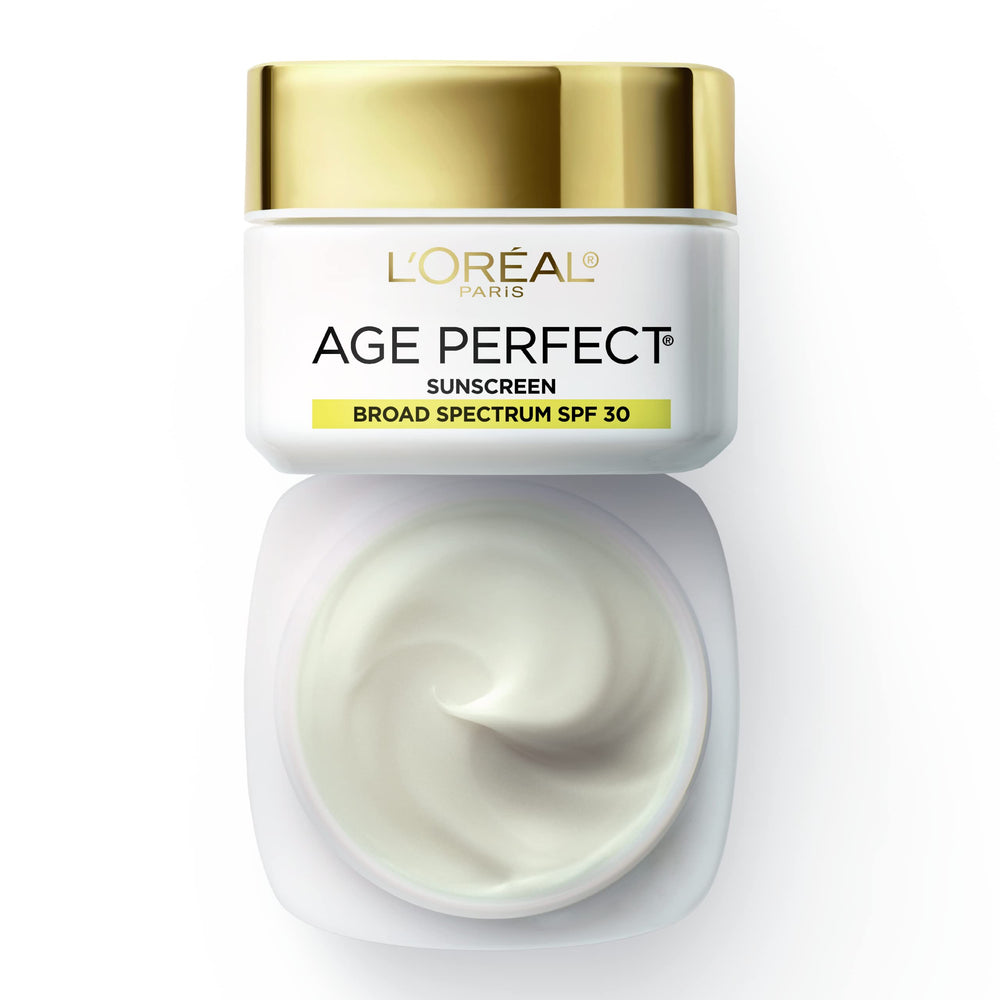 L'Oreal Paris Age Perfect Collagen Expert ingredients closeup featuring collagen peptides