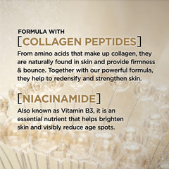 L'Oreal Paris Age Perfect Collagen Expert SPF 30 icon emphasizes sun protection