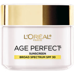 L'Oreal Paris Age Perfect Collagen Expert day moisturizer tube closeup showing hydrating formula