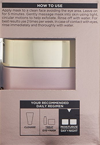 L'Oreal Paris Age Perfect Mask application demonstrates quick pampering ritual