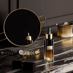 L'Oreal Paris Age Perfect Midnight Serum application showing smooth, fast-absorbing night care.