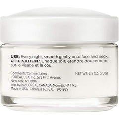 L'Oreal Paris Age Perfect Night Cream routine image guides nightly application for firmer skin.