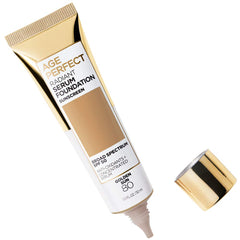 L'Oreal Paris Age Perfect Golden Sun swatches on arm for natural, even tone