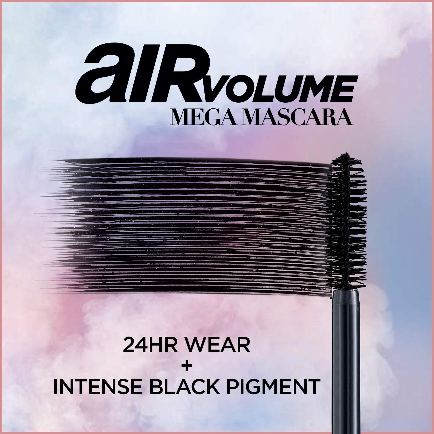 L'Oreal Paris Air Volume Mega Mascara: duración de hasta 24 horas con definición.