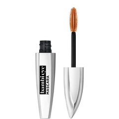 L’Oréal Paris Bambi Eye Mascara tube closeup for bold black lashes on demand