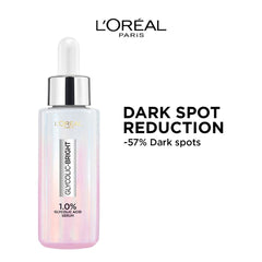 L'Oréal Paris Brightening Serum dropper close-up for precise application