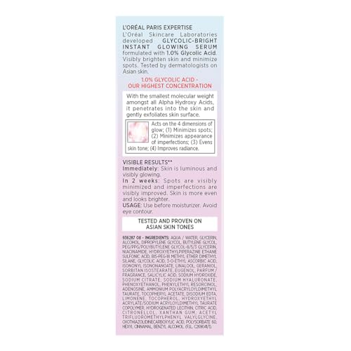 L'Oréal Paris Brightening Serum compact packaging ideal for travel