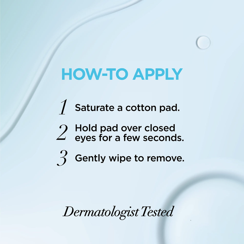 L'Oreal Paris Clean Artiste remover is safe for contact lenses and sensitive eyes.