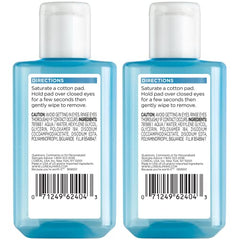 L'Oreal Paris Clean Artiste remover on cotton pad for quick makeup removal.