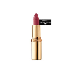 L'Oreal Paris Colour Riche Berry Parisienne lipstick tube showing rich satin color and hydration.