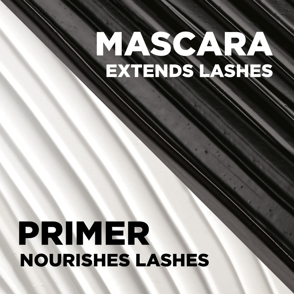 L’Oréal Paris Double Extend brush detail shows precise base-to-tip application
