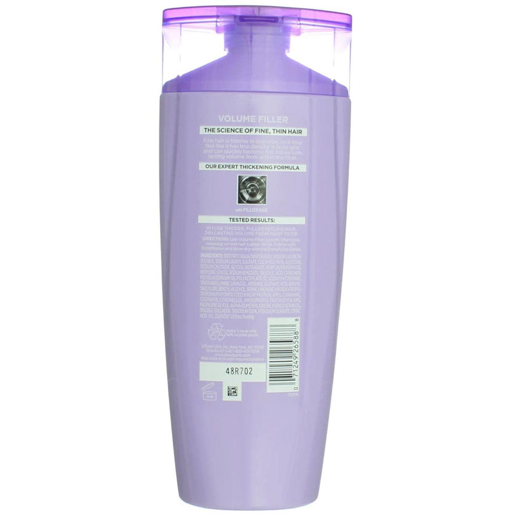 L'Oreal Paris Elvive pump image demonstrates easy, mess-free cleansing