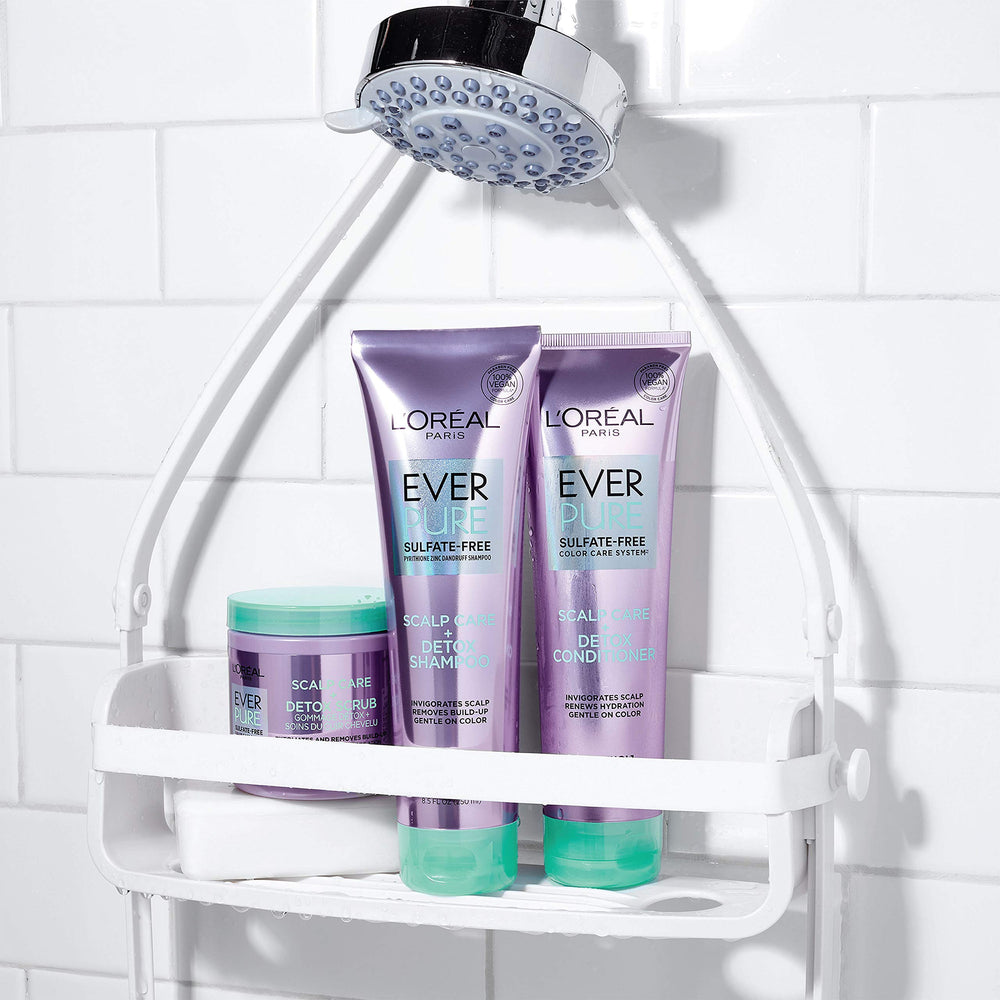 L'Oreal Paris EverPure color-treated hair care line supports gentle cleansing