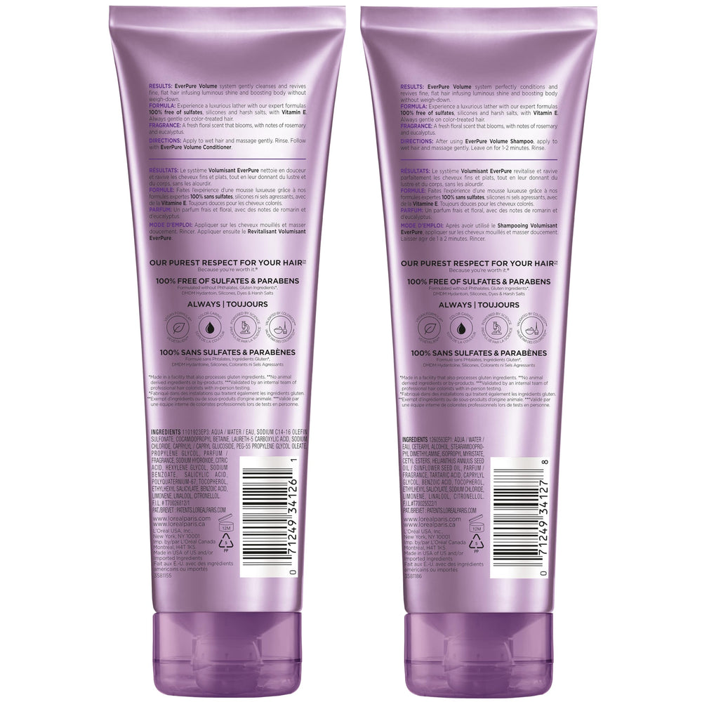 Color-treated hair protection with EverPure for lasting vibrancy