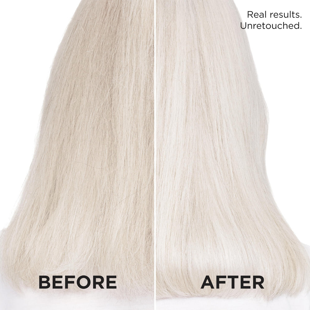 L'Oreal Paris EverPure purple-shampoo-toning-bottle demonstrates brass-taming for gray tones