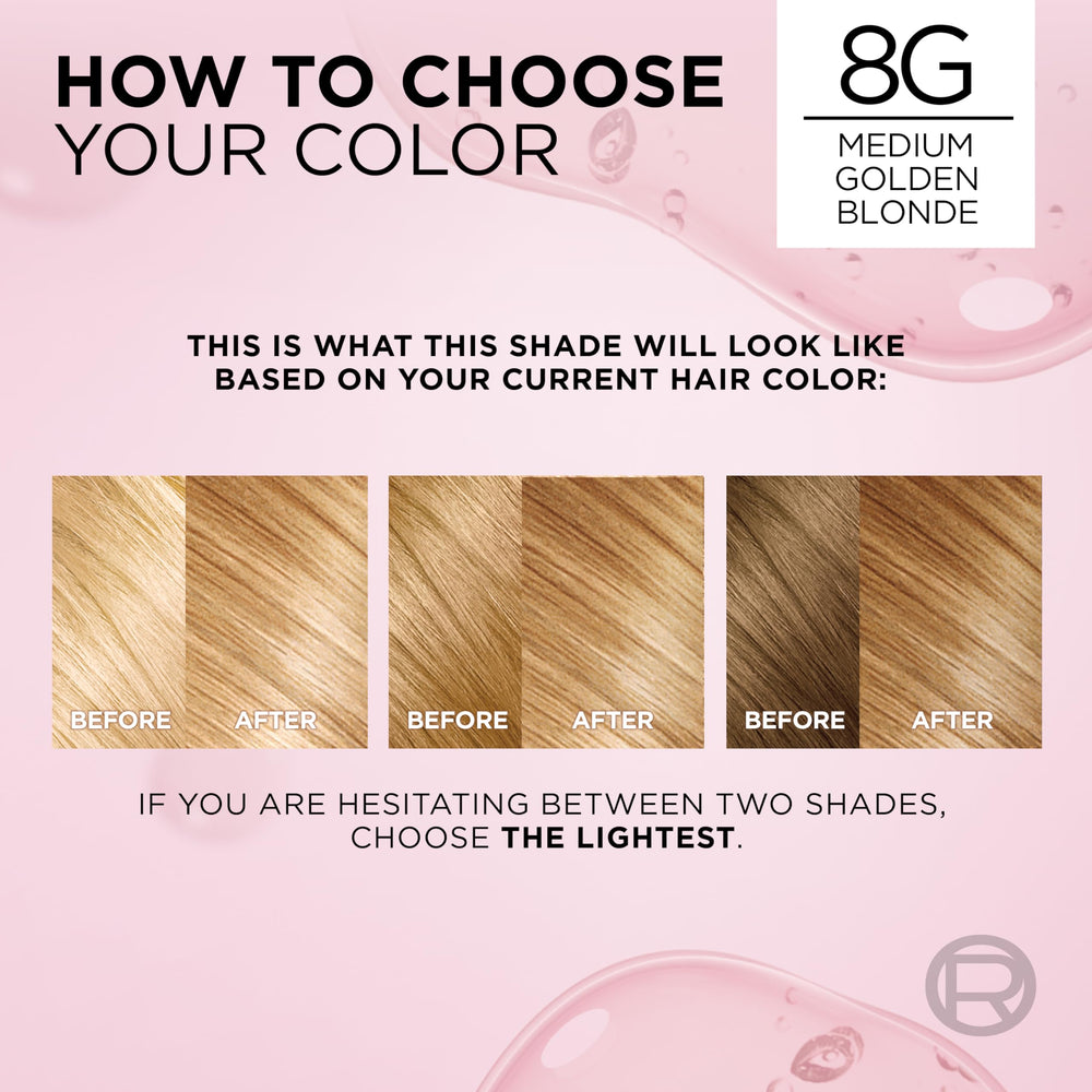 L'Oreal Paris Excellence Crème 30-shades-range offers versatile color options for looks