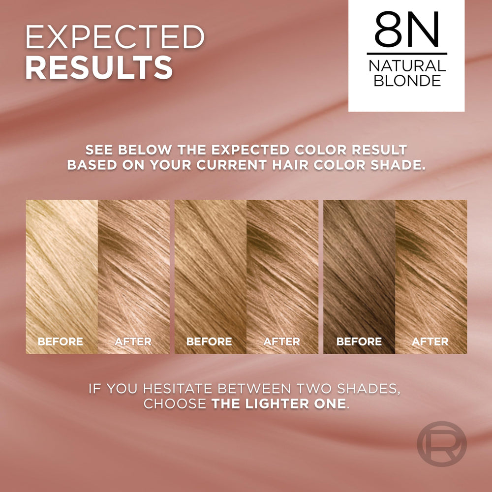 L'Oreal Paris Excellence Universal Nudes ammonia-free color creme protects scalp during color