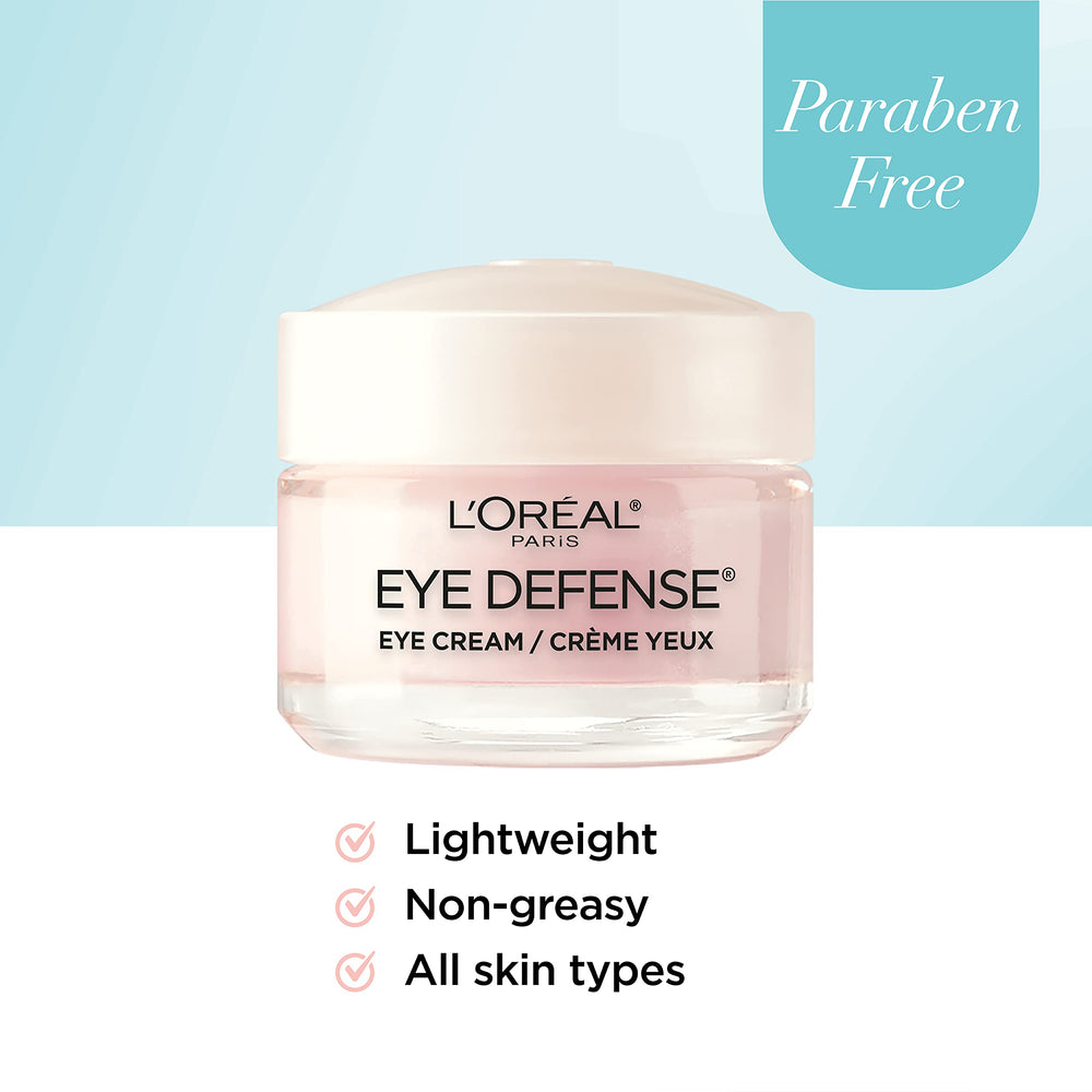Fragrance-free label on Eye Defense packaging