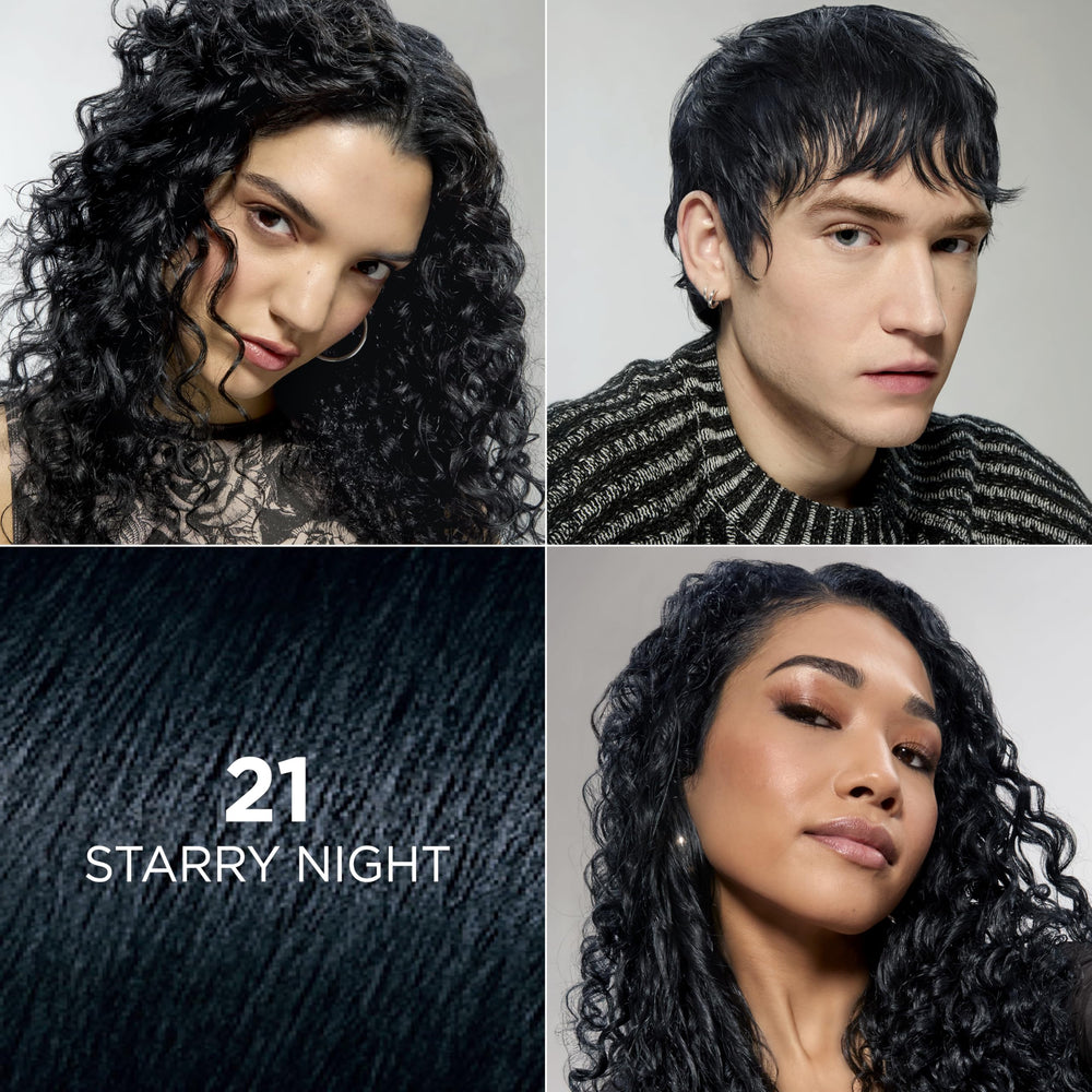L'Oreal Paris Feria color swatches showcase bold shade range