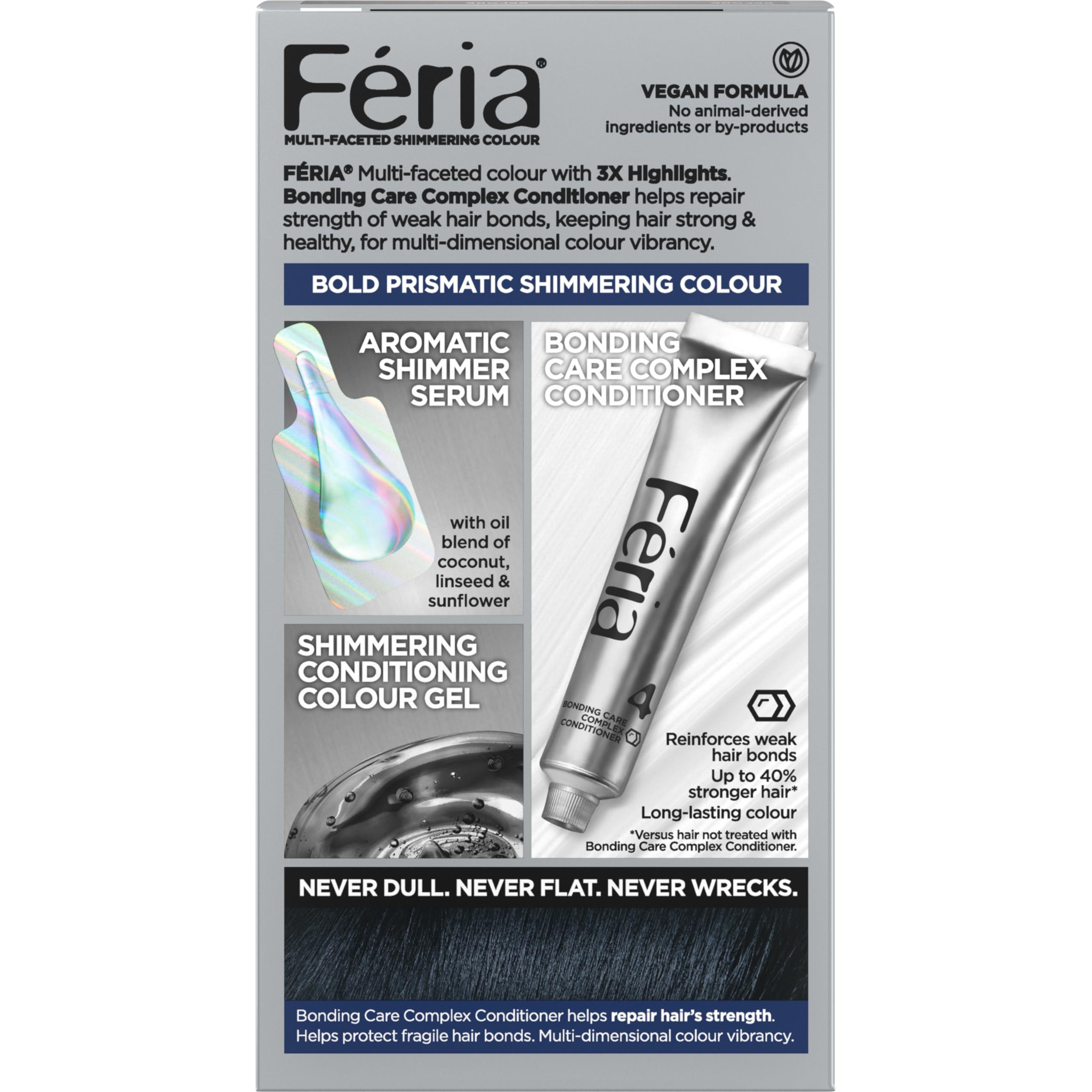 L'Oreal Paris Feria final starry night hair with luminous shimmer