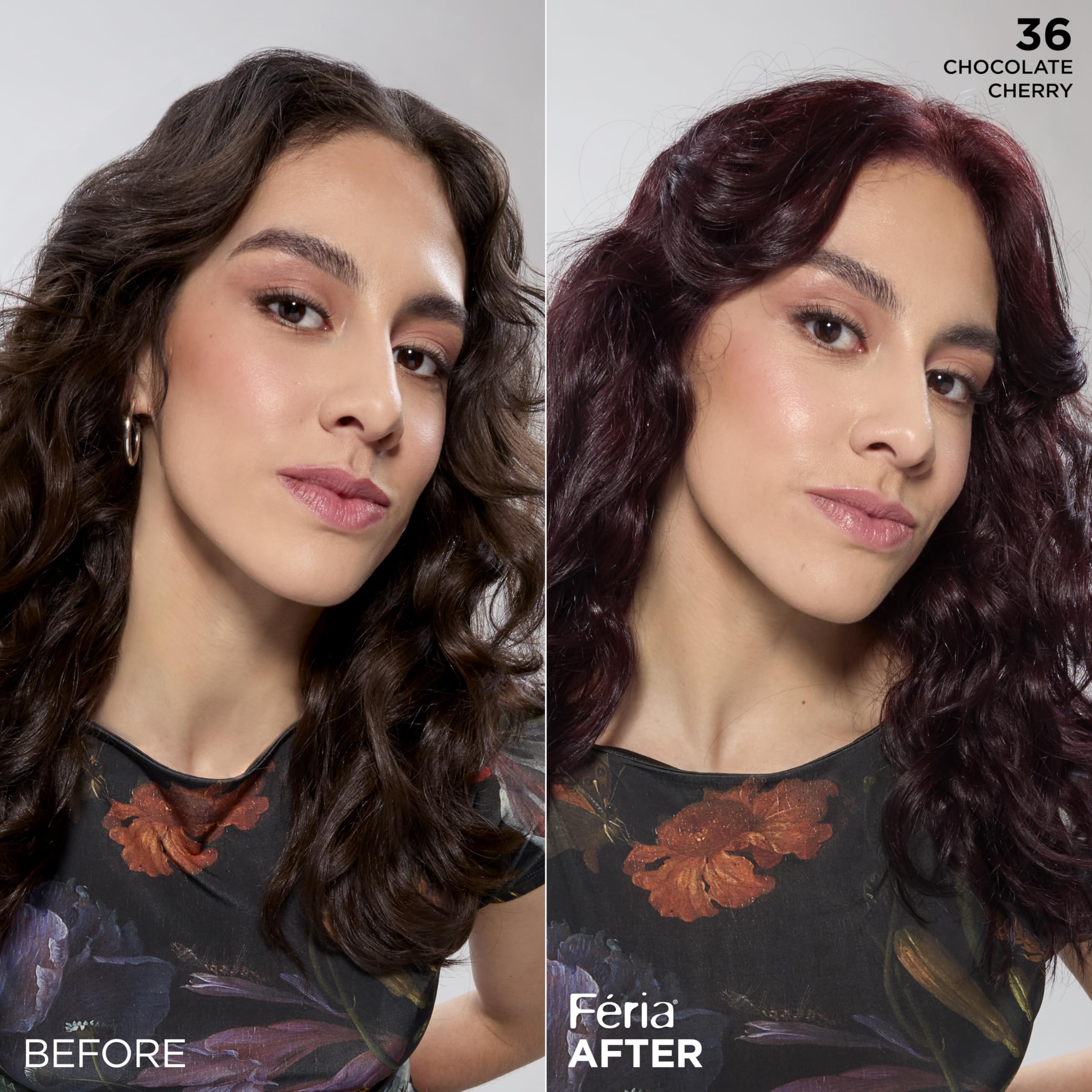 L'Oreal Paris Feria foil wrap hair-color-application scene demonstrates precision