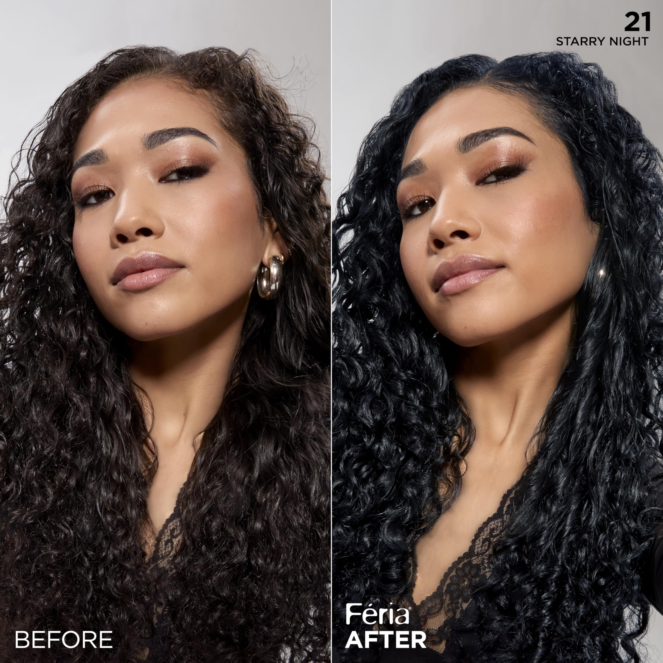L'Oreal Paris Feria Power Shimmer Conditioner hydrates and adds shine