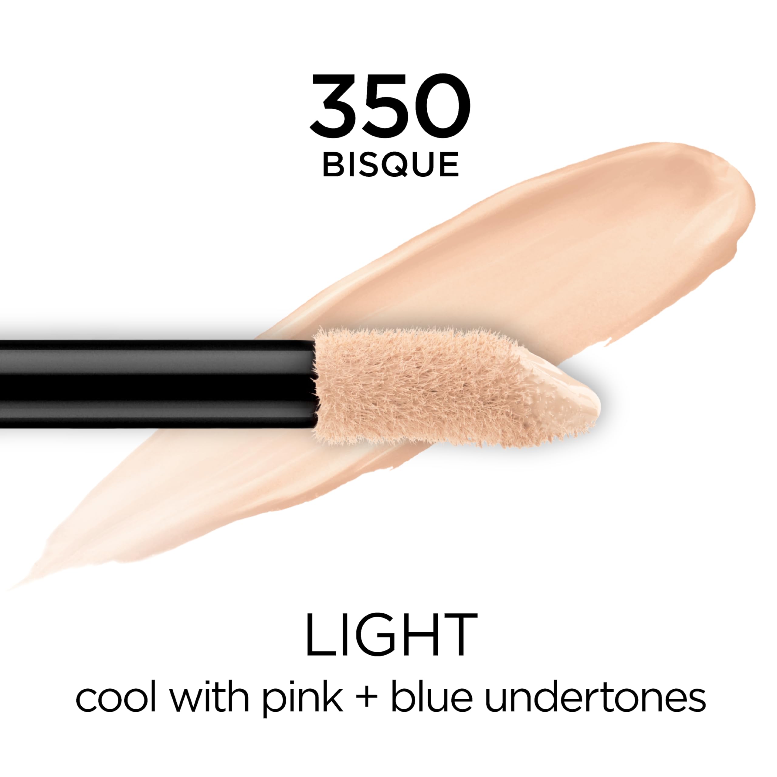 L'Oreal Paris Full Wear Concealer large applicator speeds under-eye coverage.