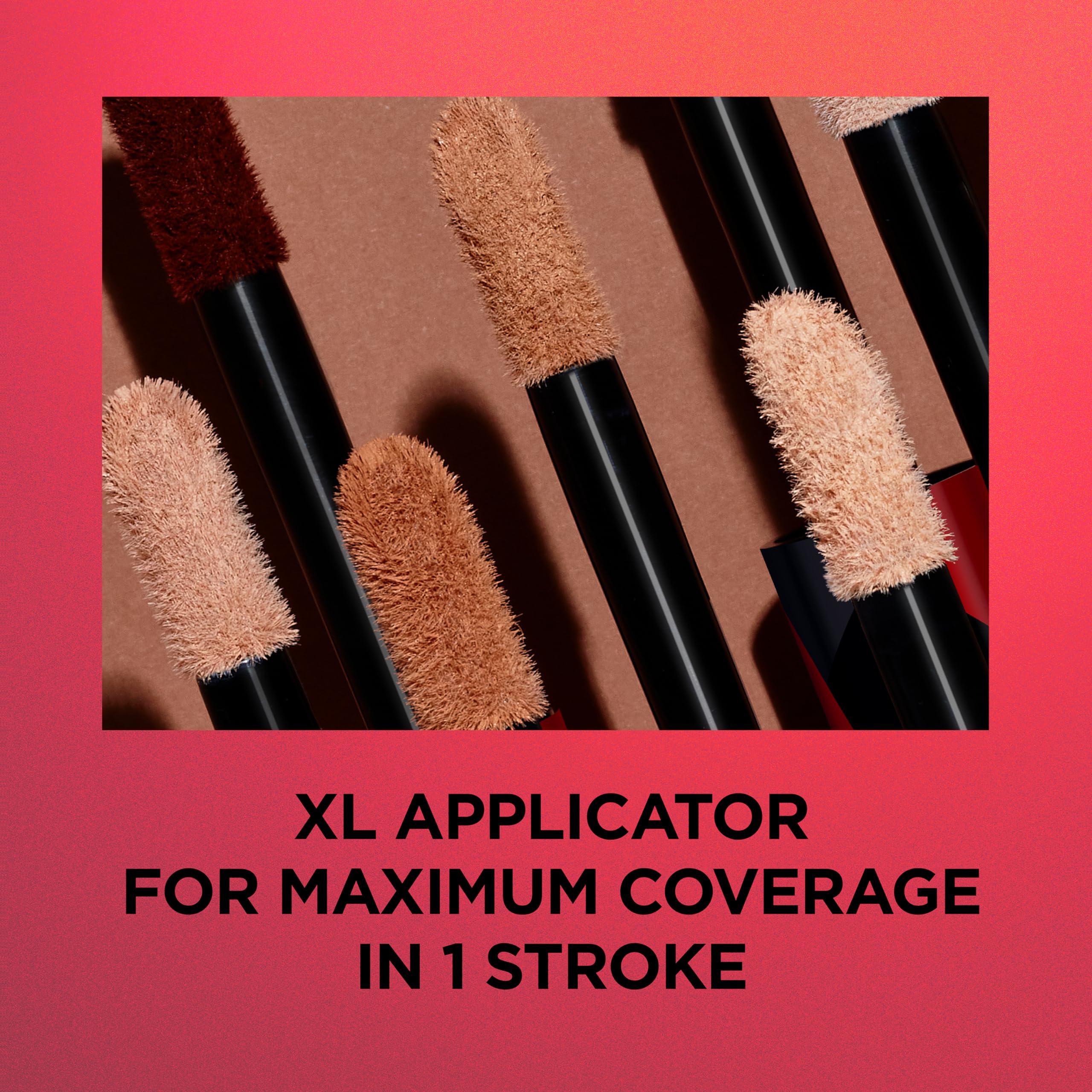 L'Oreal Paris Full Wear Concealer matte finish close-up showing seamless skin look.