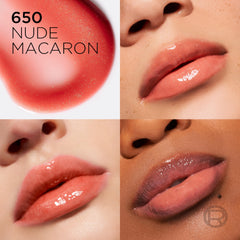 L'Oreal Paris Hyaluronic Acid lip oil ingredient provides hydration boost for fuller-looking lips.