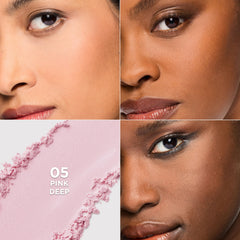 L'Oreal Paris Infallible Blur-fection powder close-up texture shows airy velvety finish.