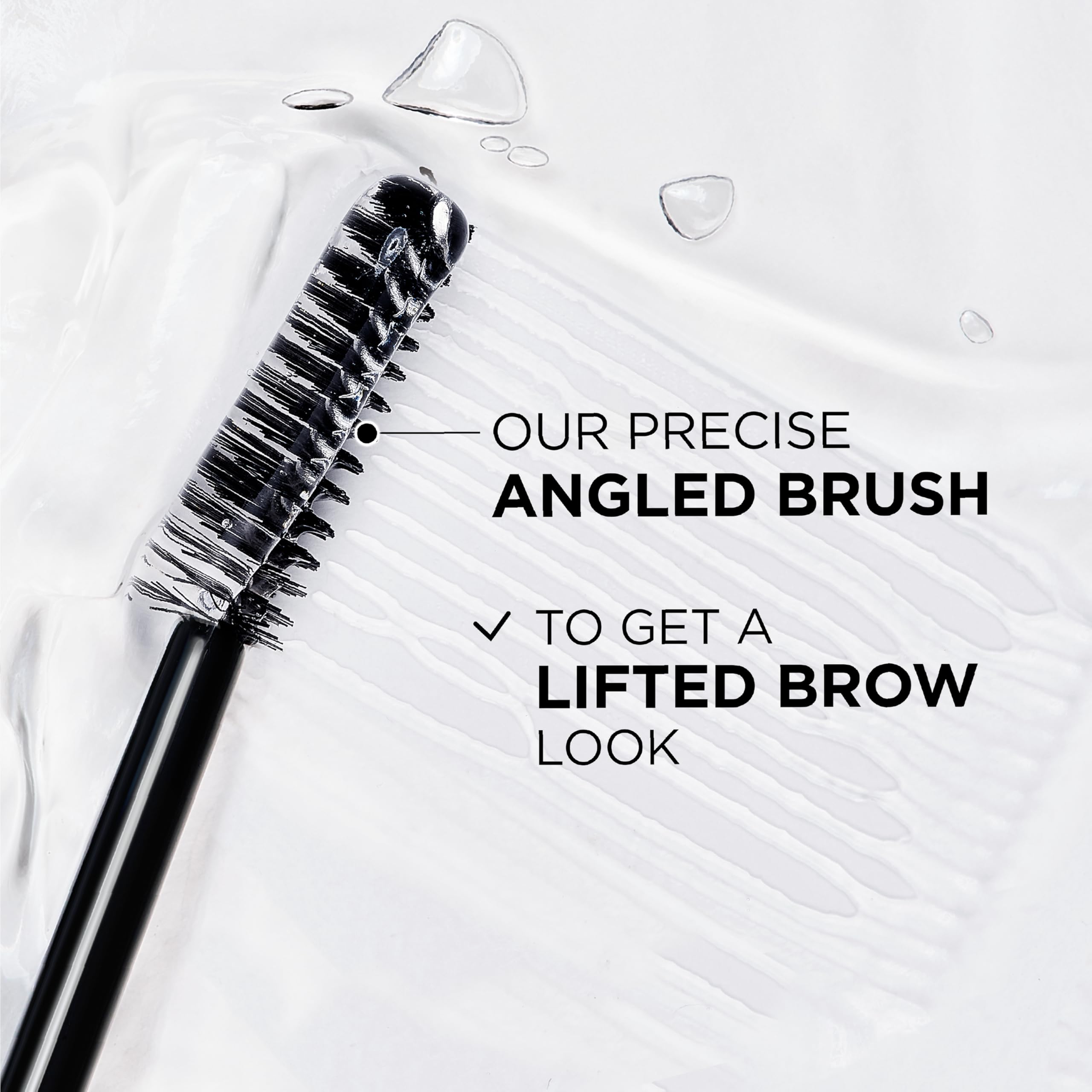 L'Oreal Paris Infallible Brow Lamination sleek brows after application.