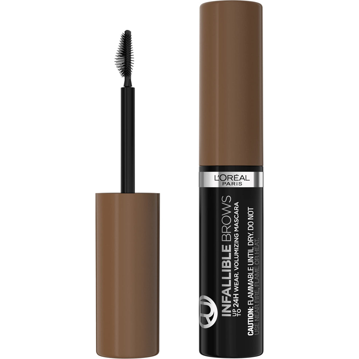 L'Oreal Paris Infallible Brow Mascara package front for all-day brow definition.
