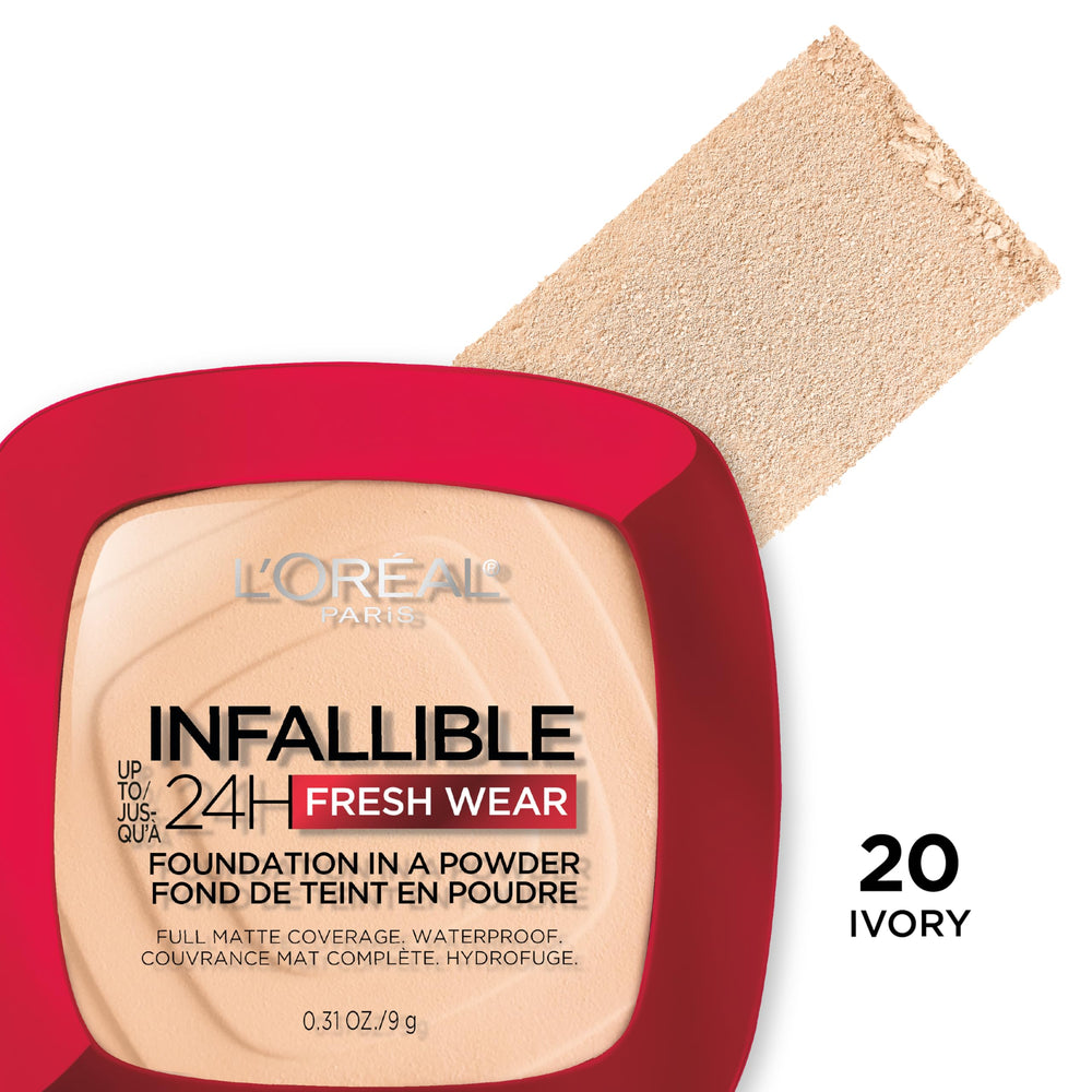 Ivory shade arm swatch matching tone for L’Oréal Paris Infallible Fresh Wear