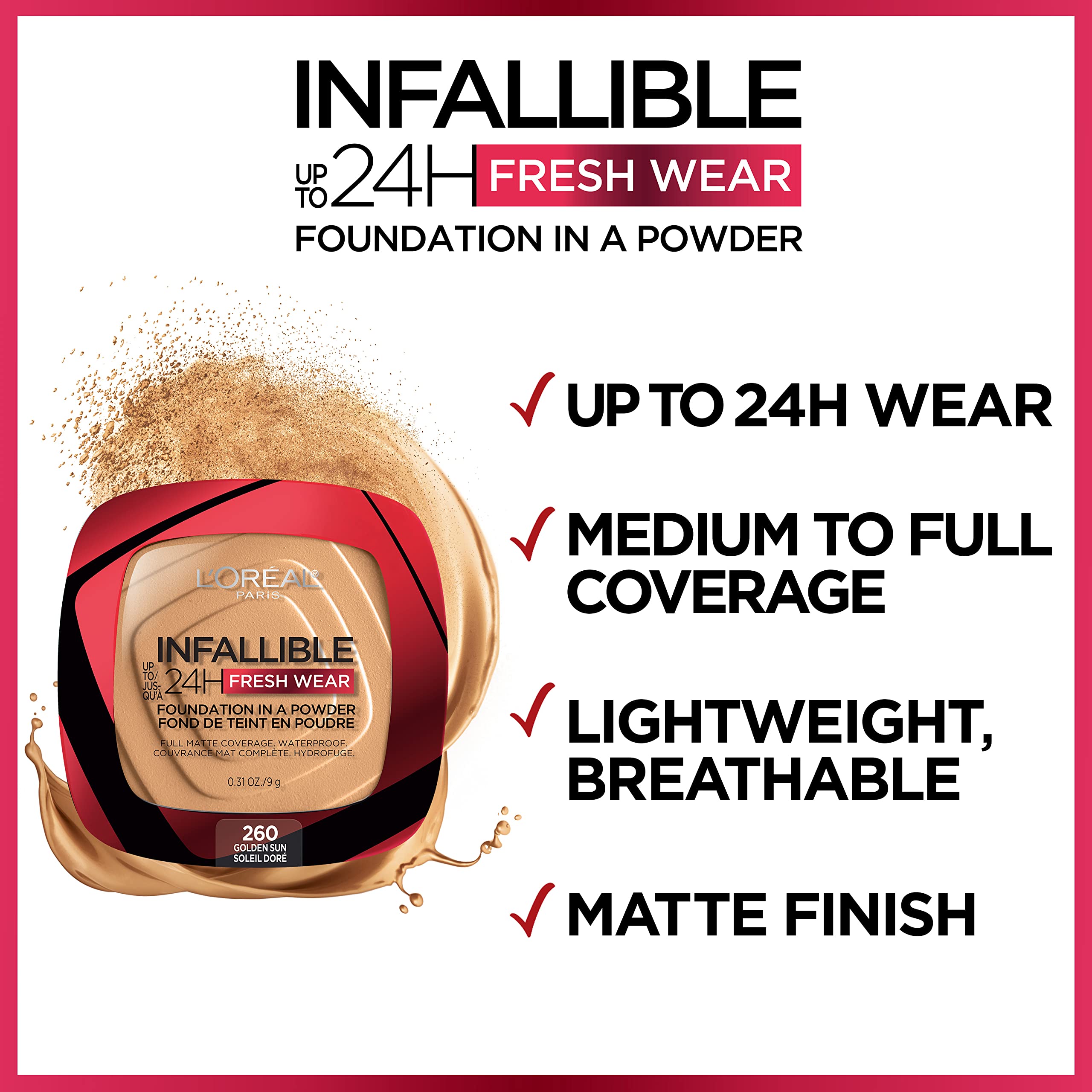 Product withstands water for active days and warm climates.