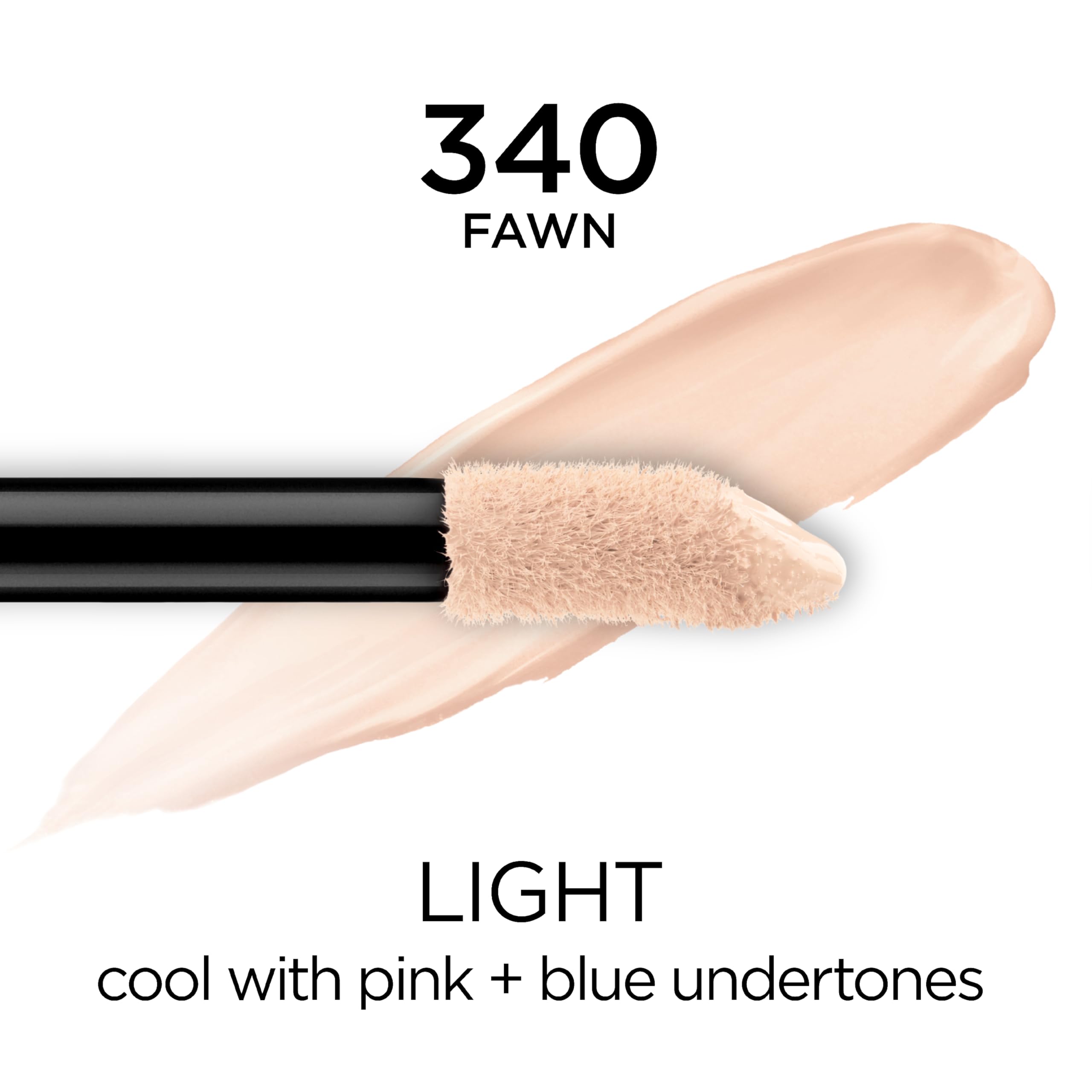 L'Oreal Paris Infallible Full Wear Concealer large applicator enables effortless under-eye blending.