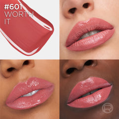 L'Oreal Paris Infallible Lacque Resistance precise applicator delivering bold color.